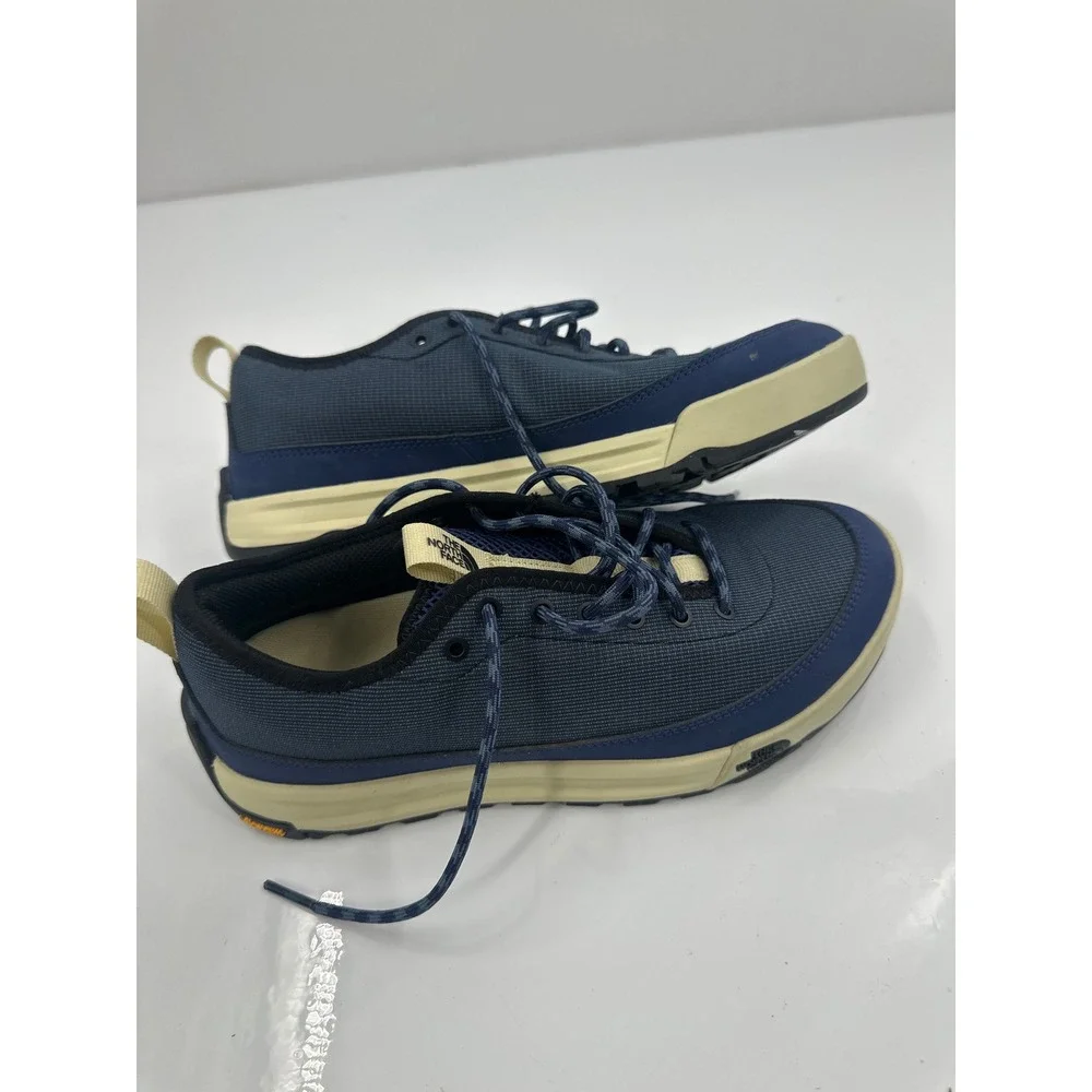 The North Face Glenclyffe Low Blue Navy Vibram Hiking Shoes Mens 5.5 Sample